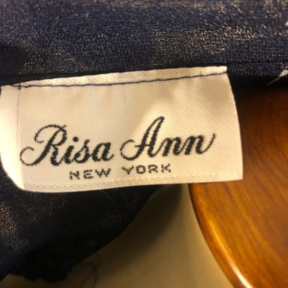 Womens vintage two piece dress - Risa Ann size 24&1/2 - Picture 5 of 7